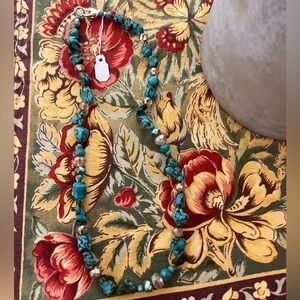 NWT, Carstina Leigh, LTD., hand beaded necklace